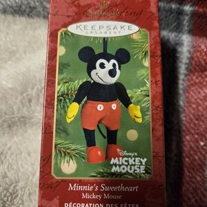 Hallmark Keepsake ornament 2001 mickey mouse